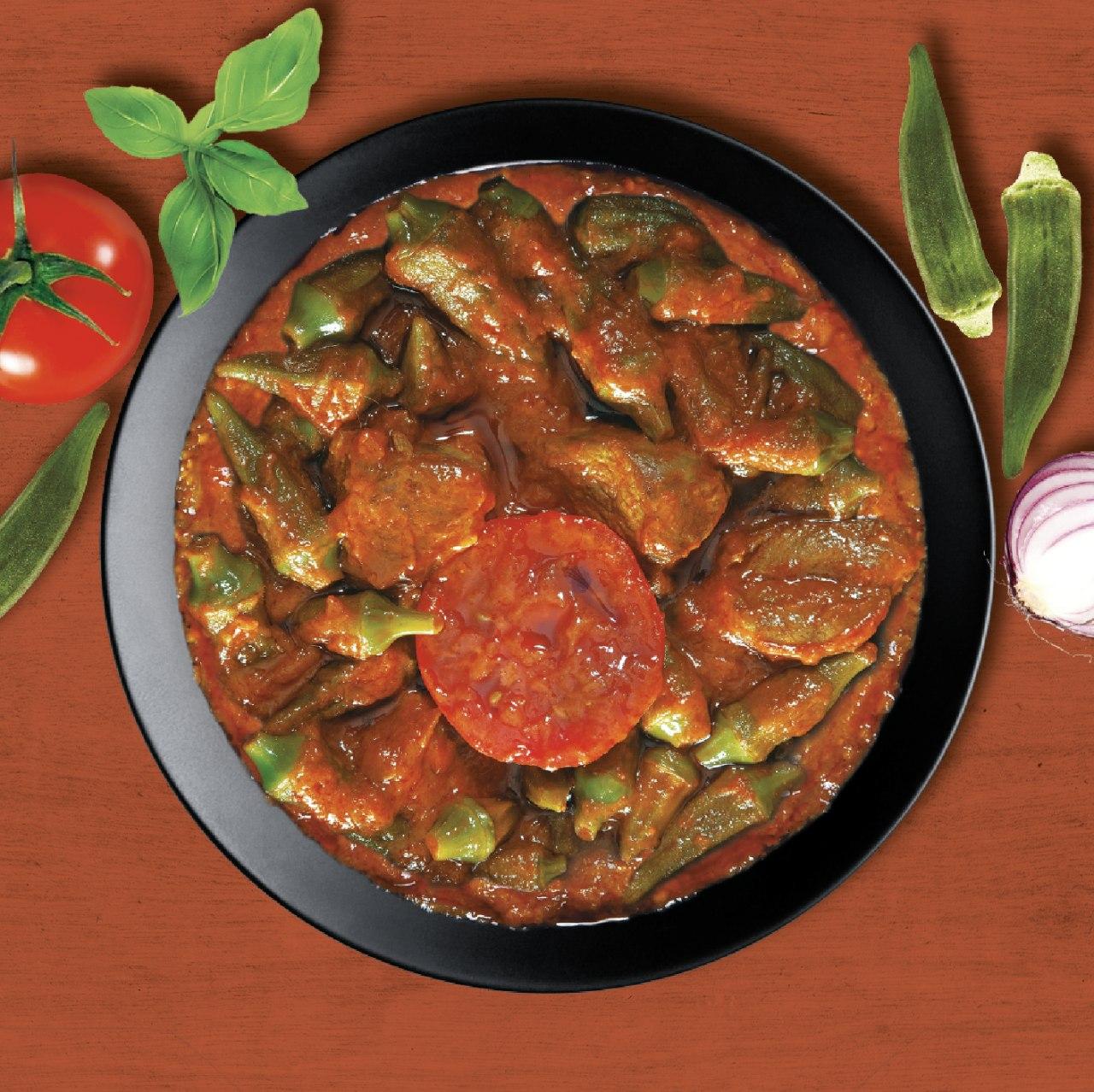 خورش باميه با گوشت