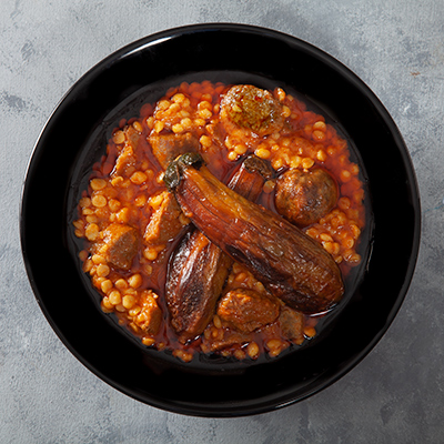 خورش قیمه بادمجان با گوشت